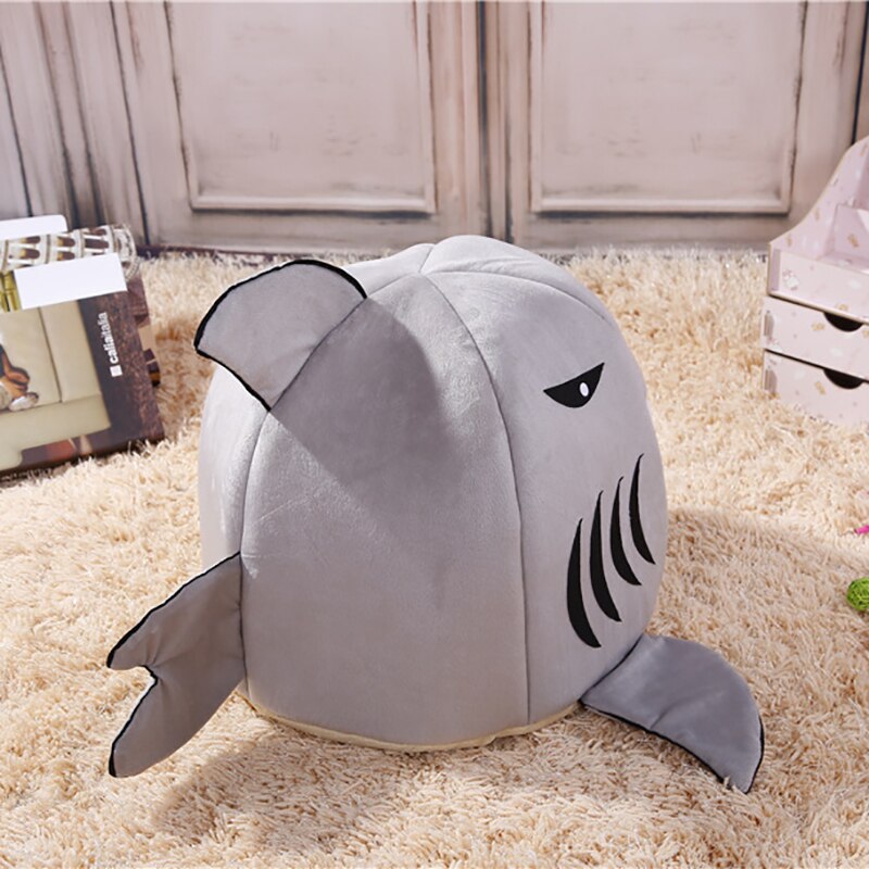 Shark Dog Bed Soft Dog House