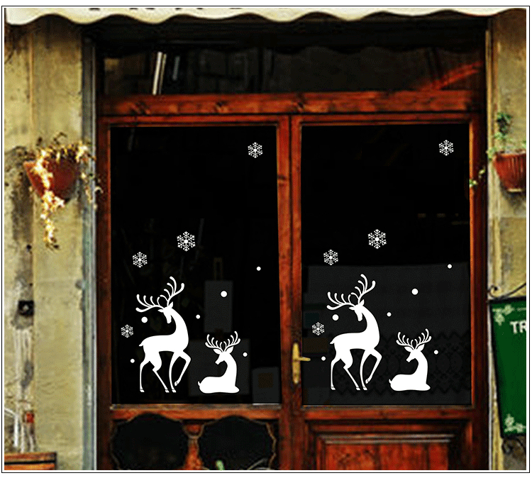 Christmas Window Stickers Decoration