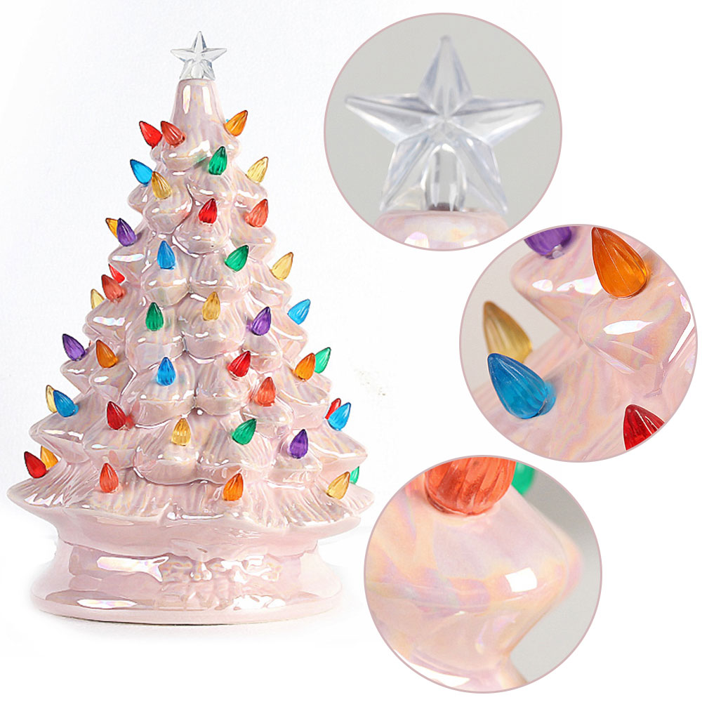 Ceramic Christmas Tree Mini Decor