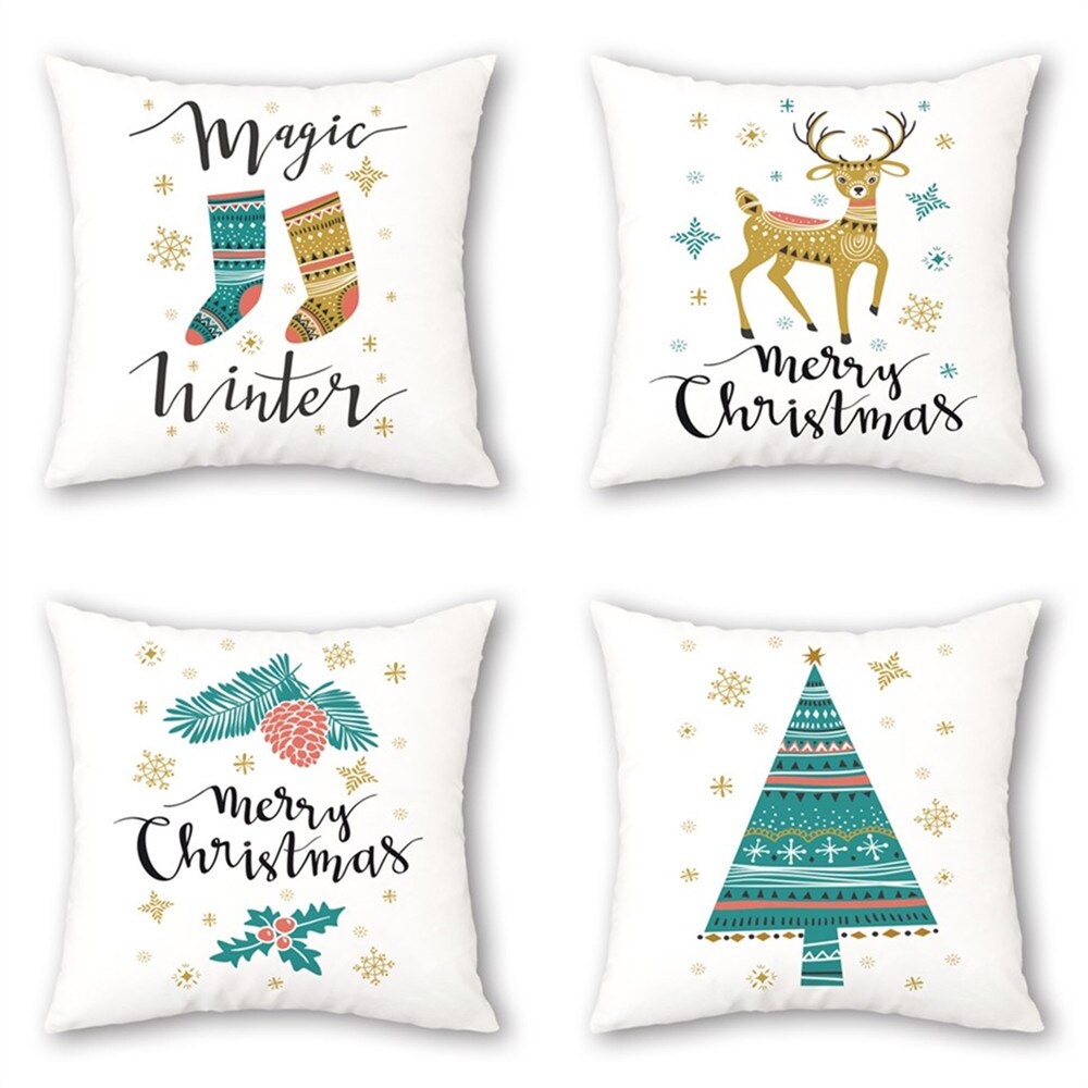 Christmas Pillow Cover Stylish Elegant