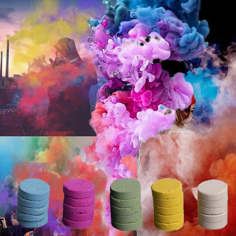 Smoke Cake Colorful Effects 5pcs/set