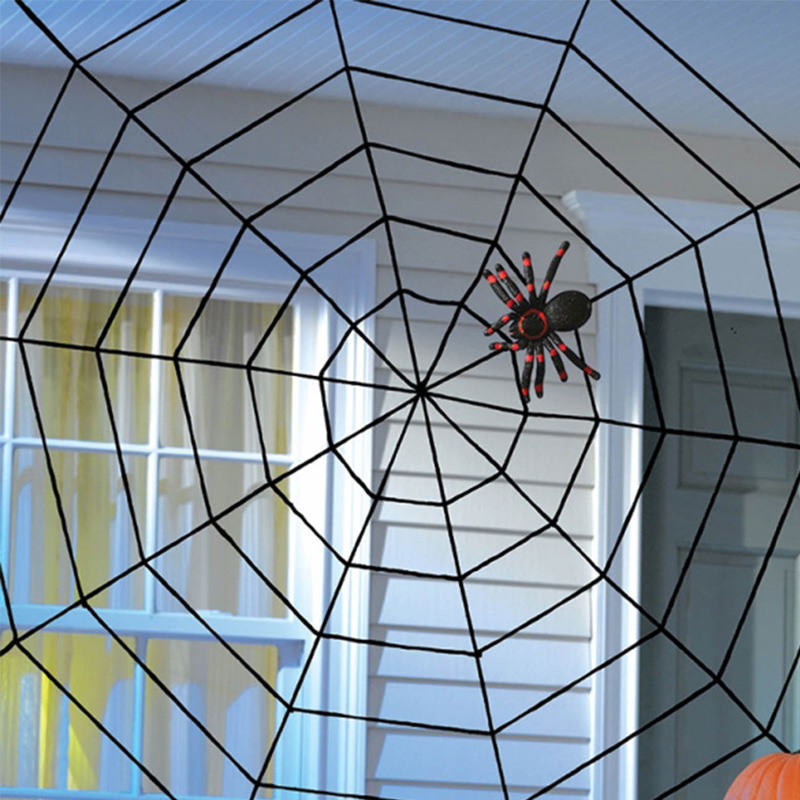 Halloween Spider Web Home Decor