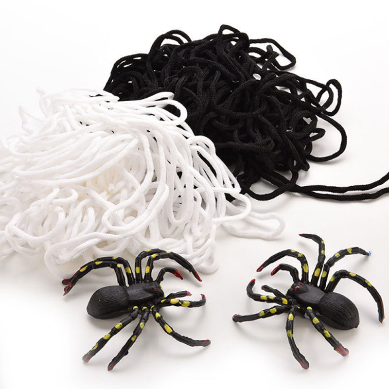 Halloween Spider Web Home Decor