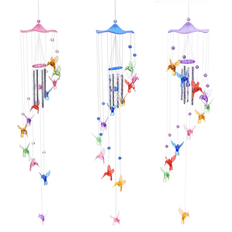 Wind Chimes Hanging Hummingbirds