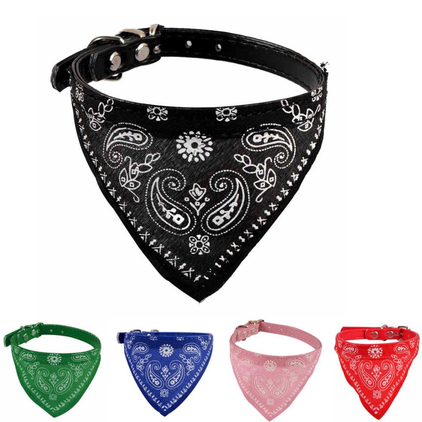 Dog Bandanas Adjustable Neckerchief