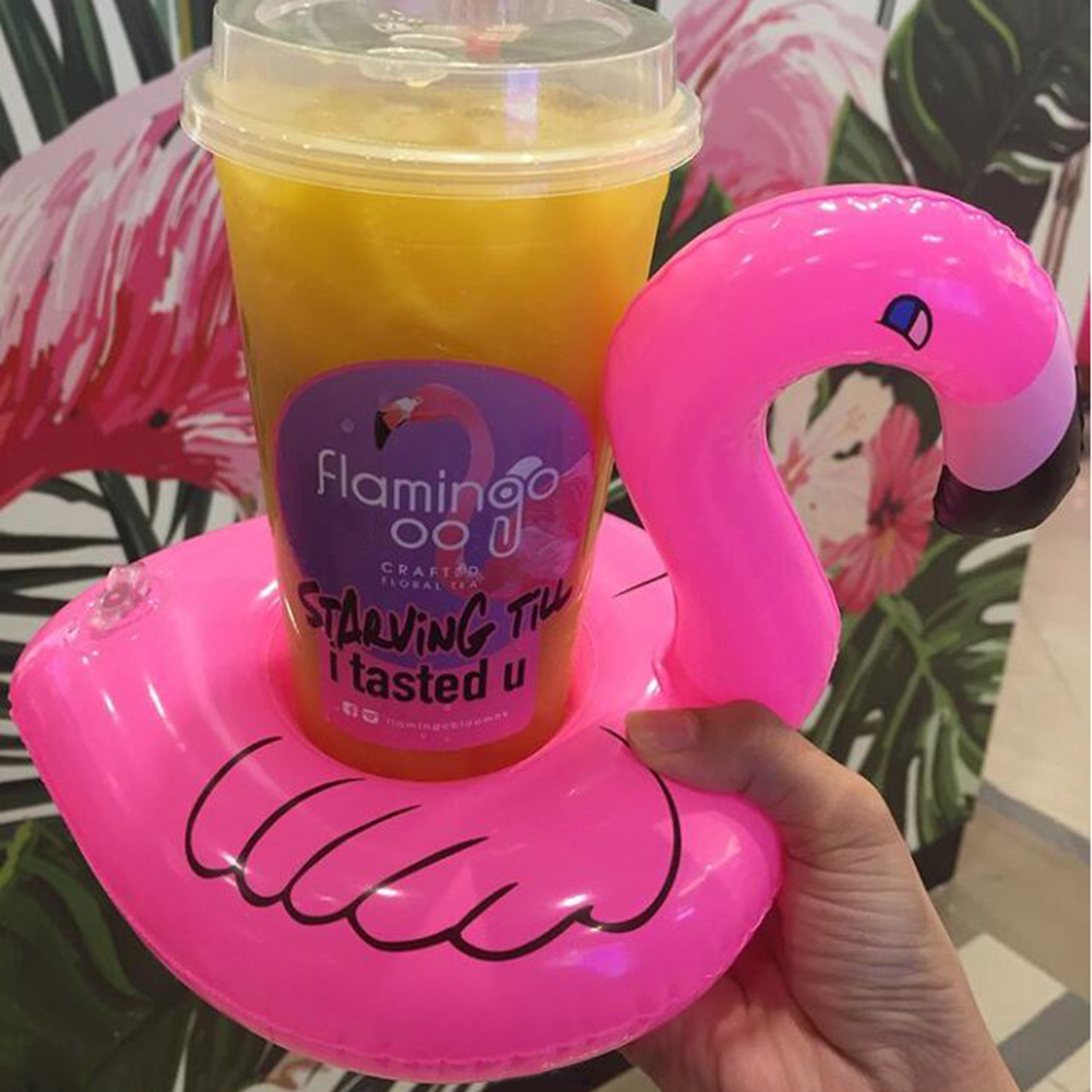 Flamingo Float Inflatable Drink Holder