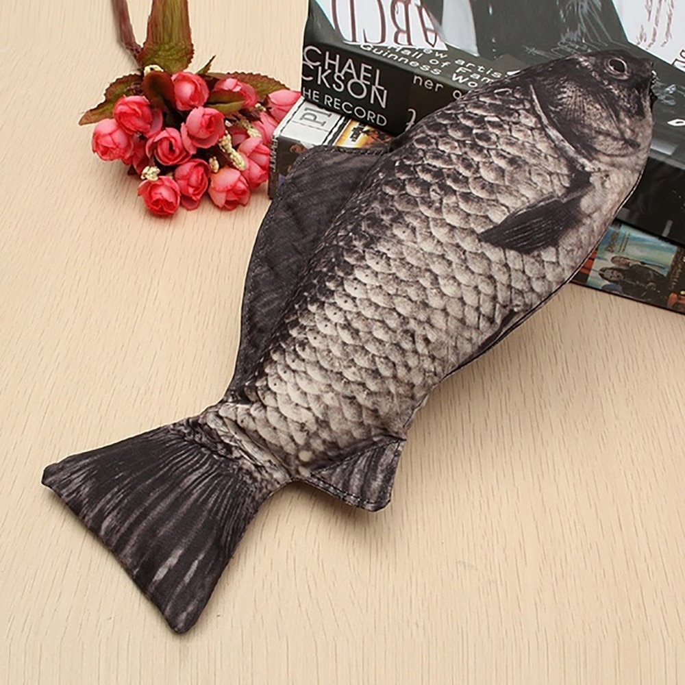 Funny Gifts Realistic Fish Pouch