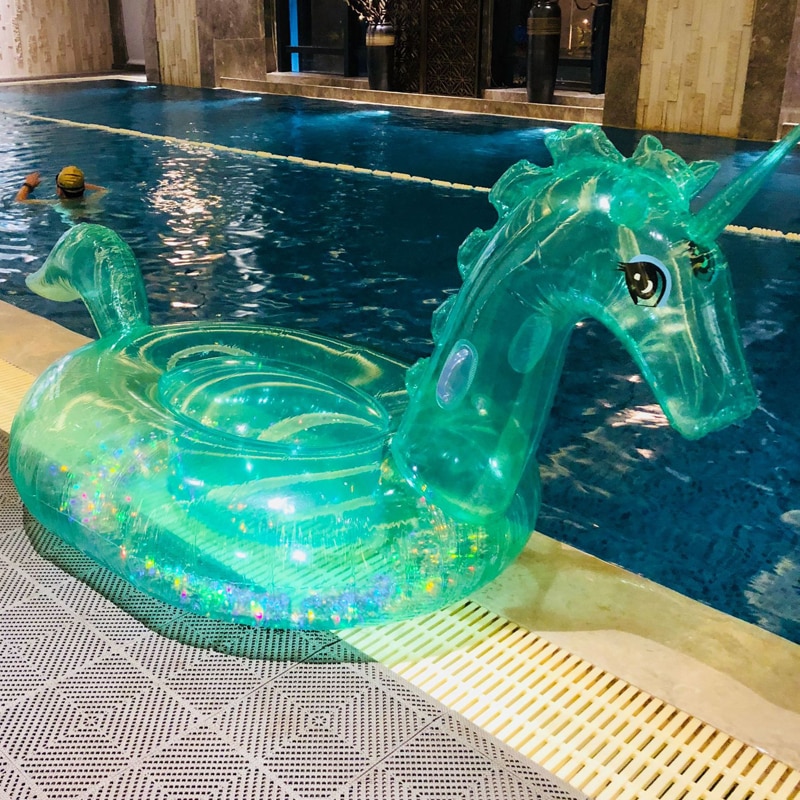 Unicorn Pool Float Inflatable Ride