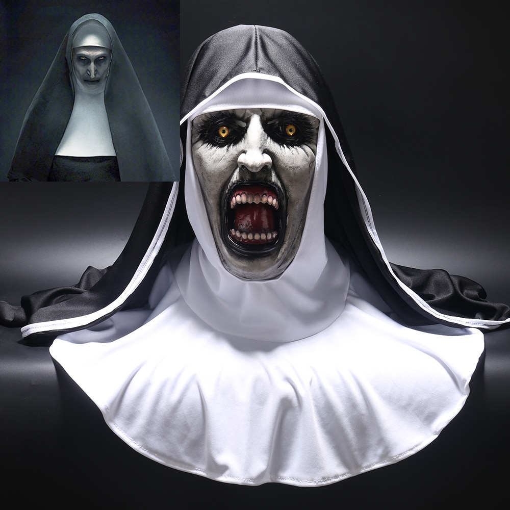 Valak Scary Latex Mask