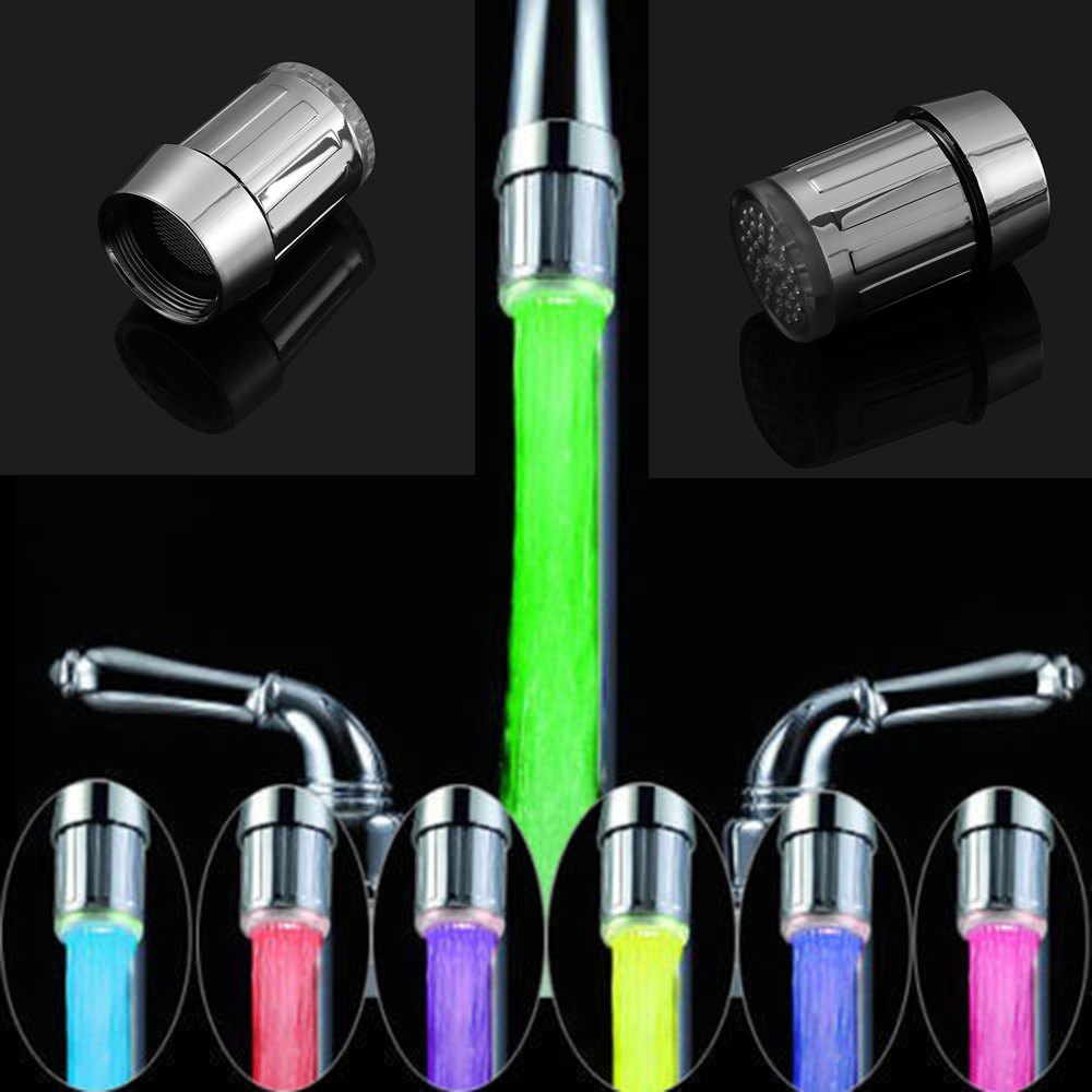 LED Faucet Aerator with Temperature Sensor