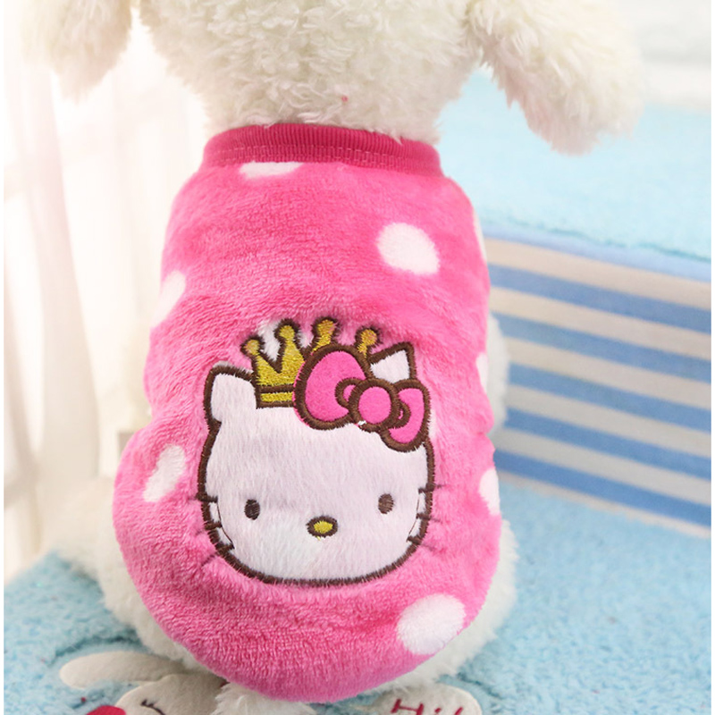 Cartoon Pet Clothing-Winter Pet Vest