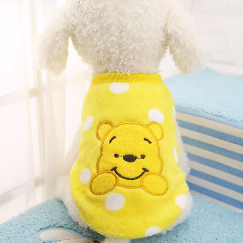 Cartoon Pet Clothing-Winter Pet Vest