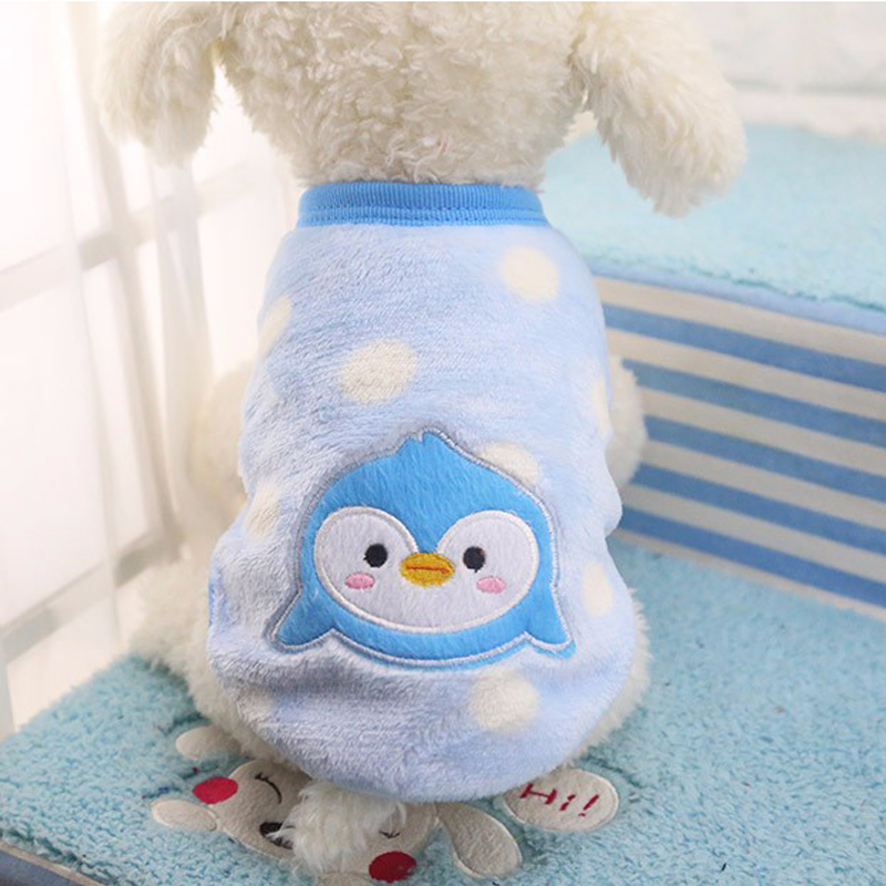 Cartoon Pet Clothing-Winter Pet Vest