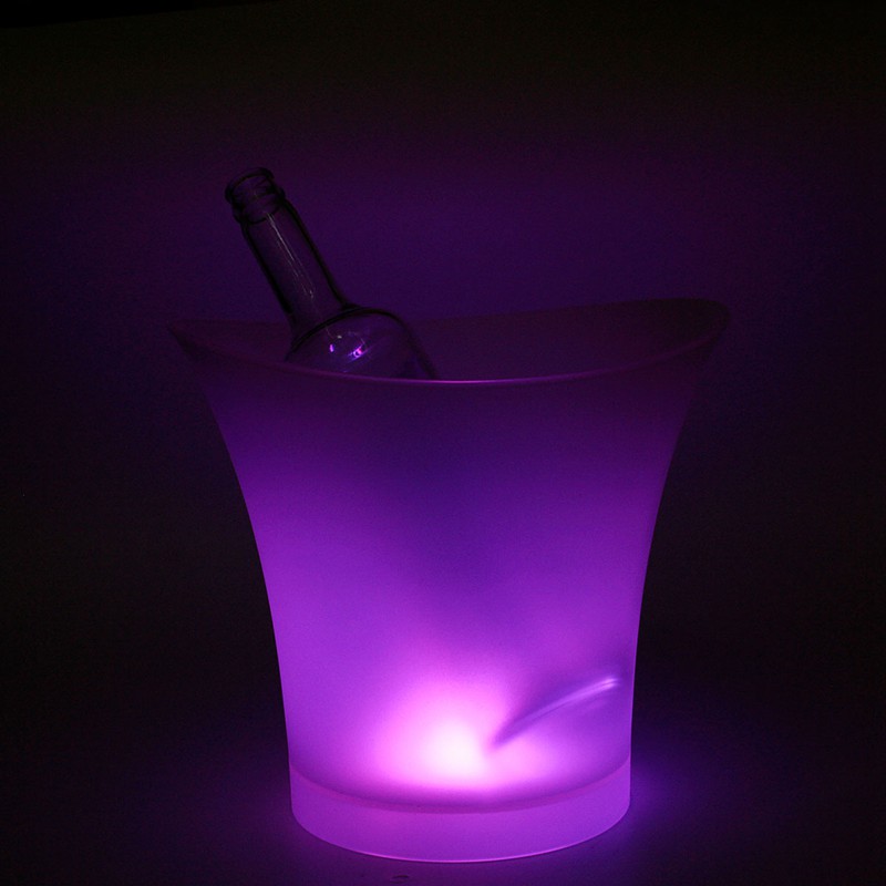 7 Colors LED RGB Light Ice Bucket