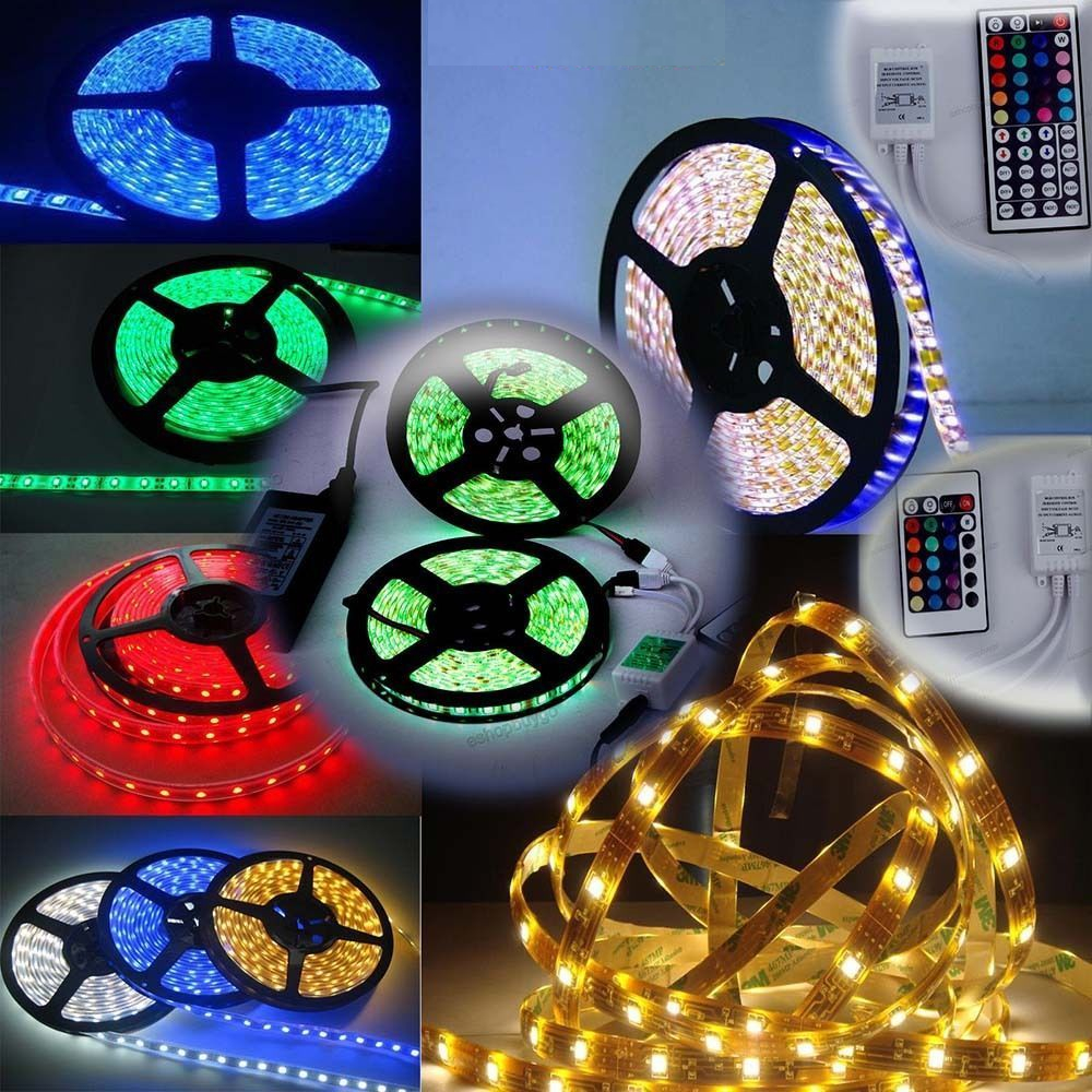 RGB LED Strip Lights Colored Rope Light