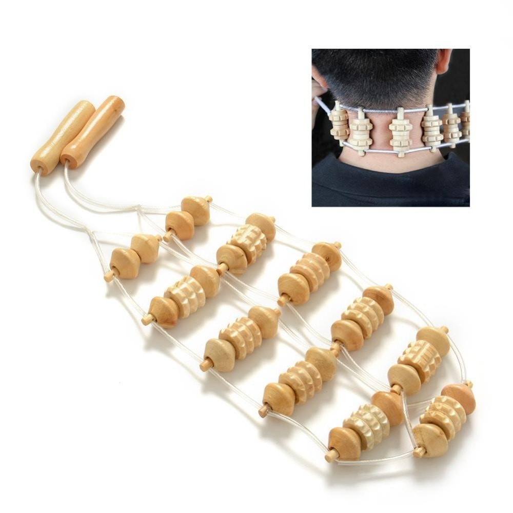 Body Muscle Wooden Massage Roller