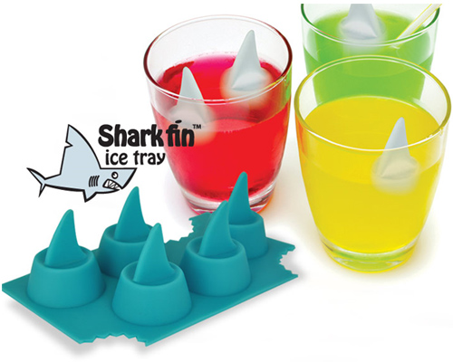 Novelty Sharks Fin Ice Silicone Molds