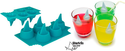 Novelty Sharks Fin Ice Silicone Molds