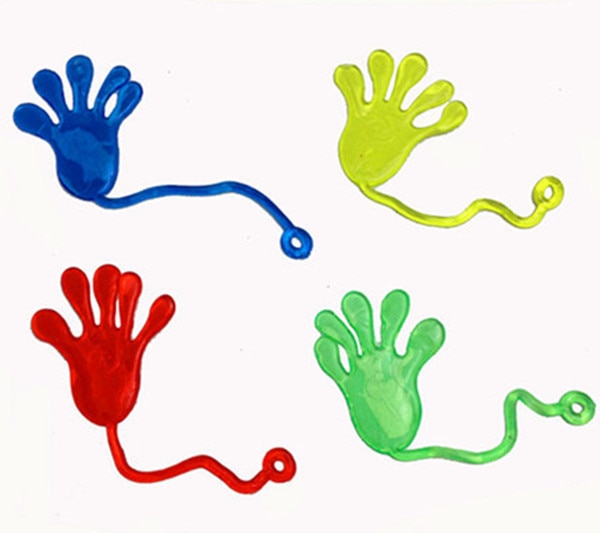 Stretchy Sticky Hand Toys (10pcs)