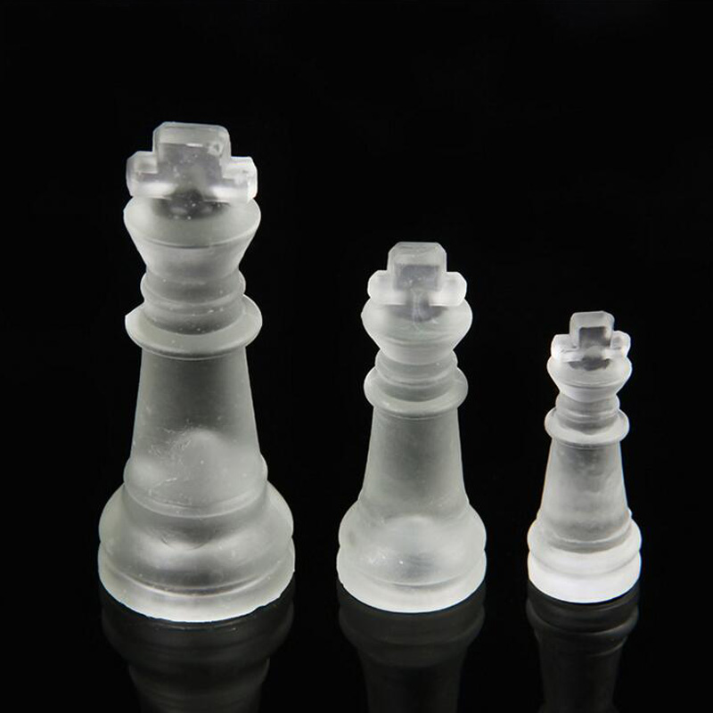 Glass Chess Set Board Game