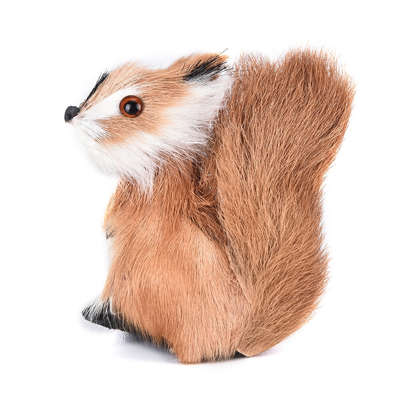 Simulation Fake Squirrel Plush Decor