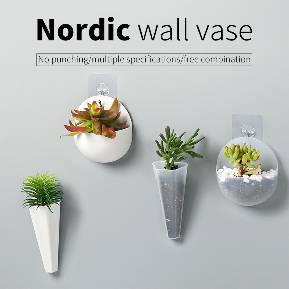 Nordic Style Wall Mount Plant Pot