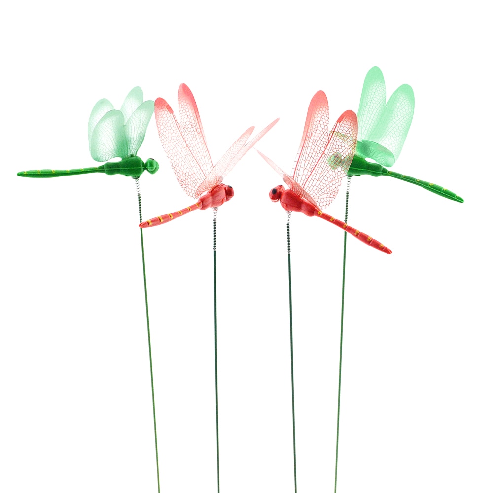 3D Dragonfly Garden Stakes (10pcs)