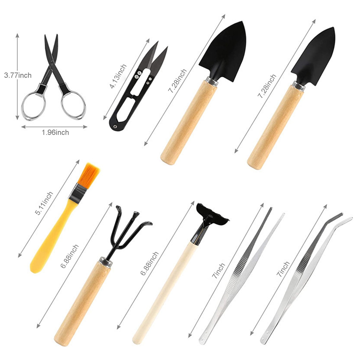 Small Garden Tools Set (10 Pcs)