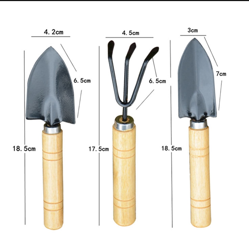 Mini Gardening Tools Set (3 Pcs)