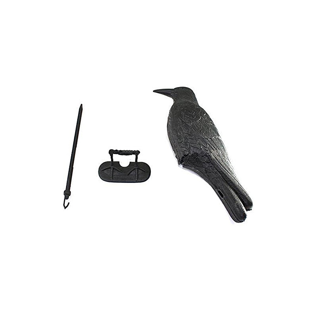 Realistic Fake Crow Bird Decoy