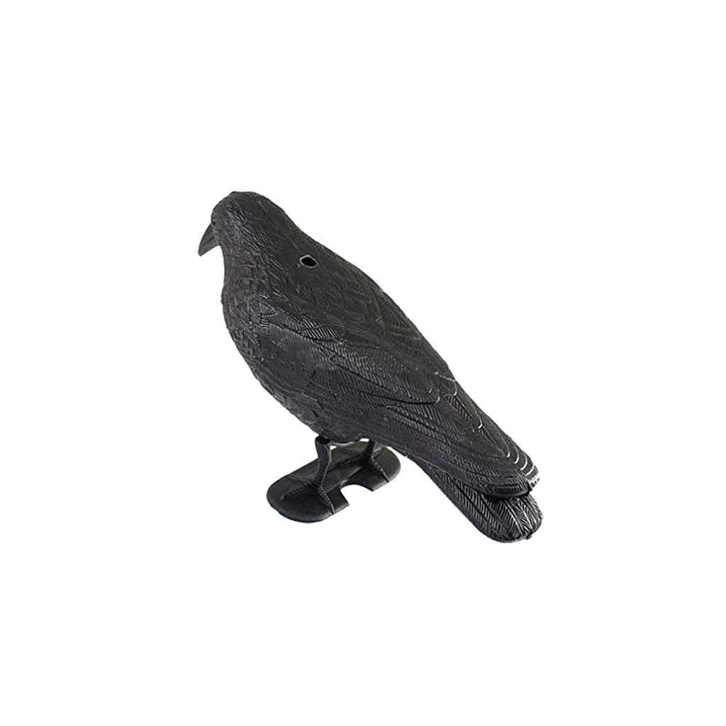 Realistic Fake Crow Bird Decoy