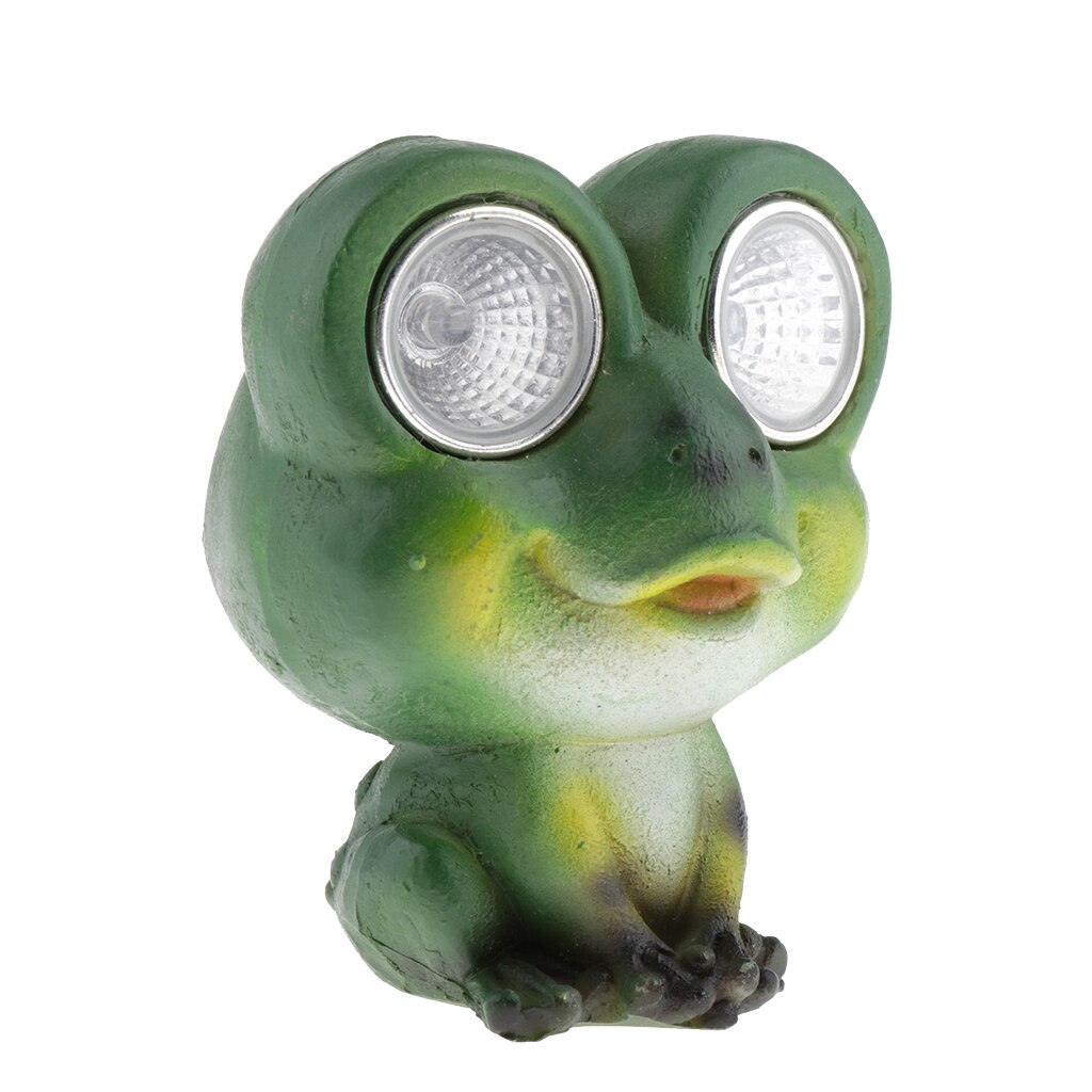 Frog Solar Light Garden Decor