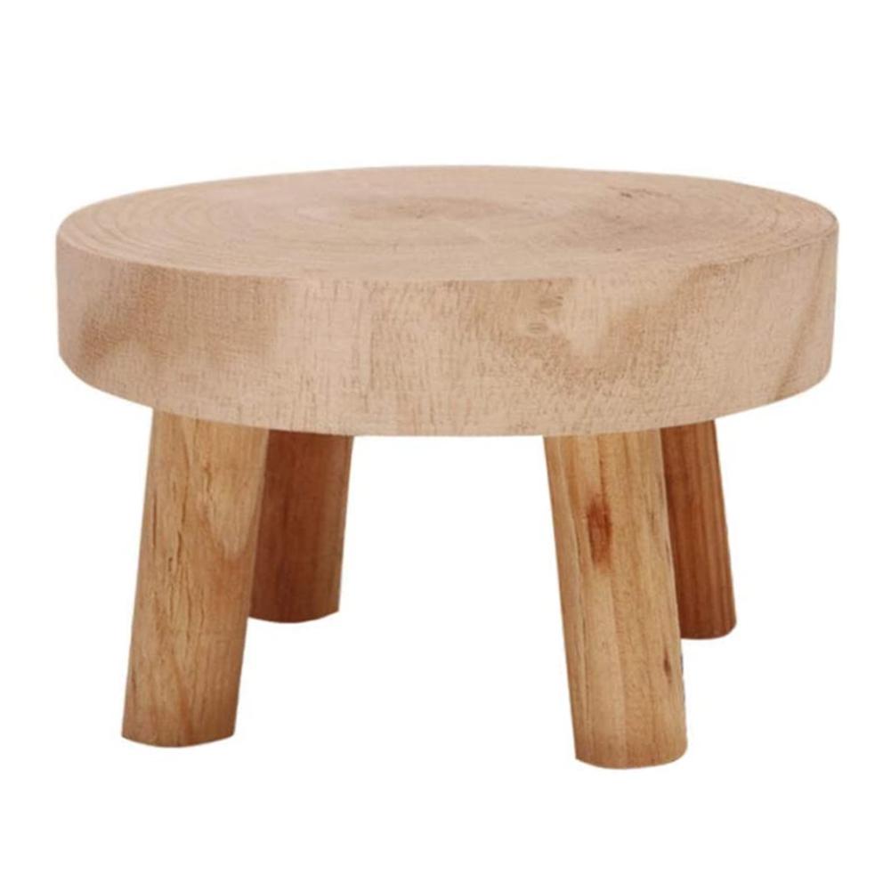 Plant Stool Wood Garden Flower Stand