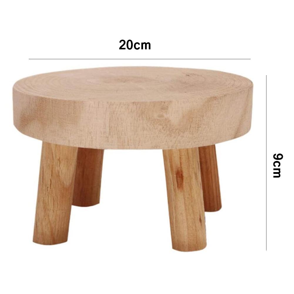 Plant Stool Wood Garden Flower Stand