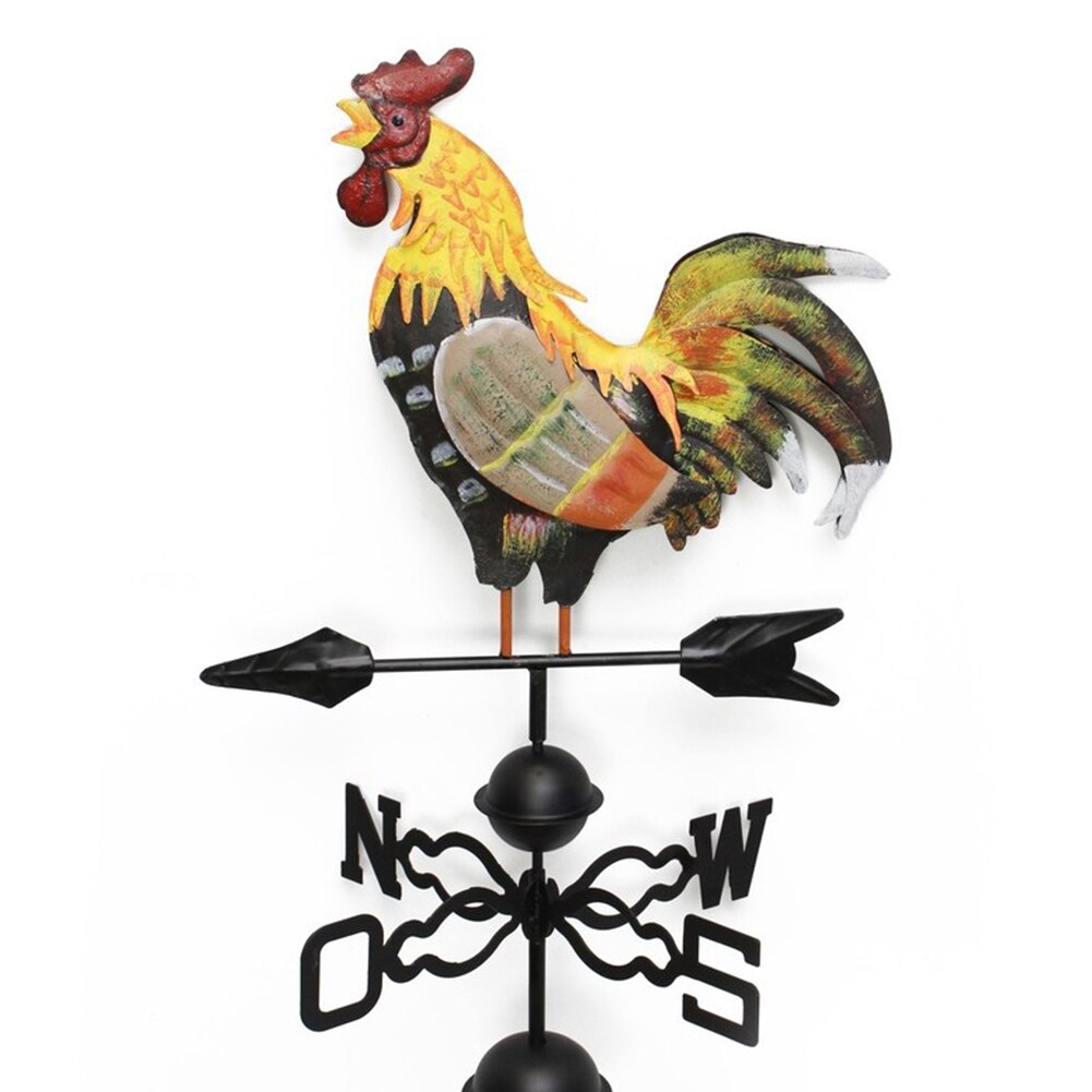 Rooster Weather Vane Metal Decor