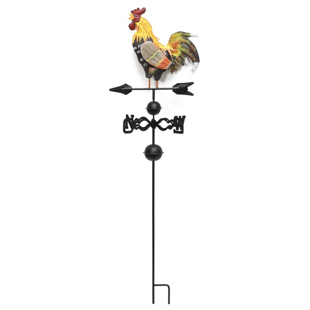 Rooster Weather Vane Metal Decor