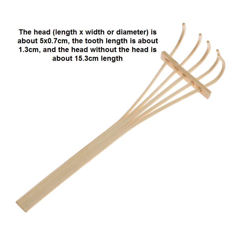 Zen Garden Rakes Bamboo Tools (5pcs)