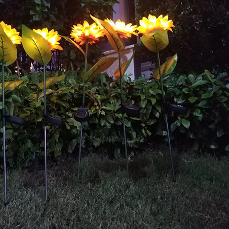 Sunflower Solar Lights Set (2pcs)
