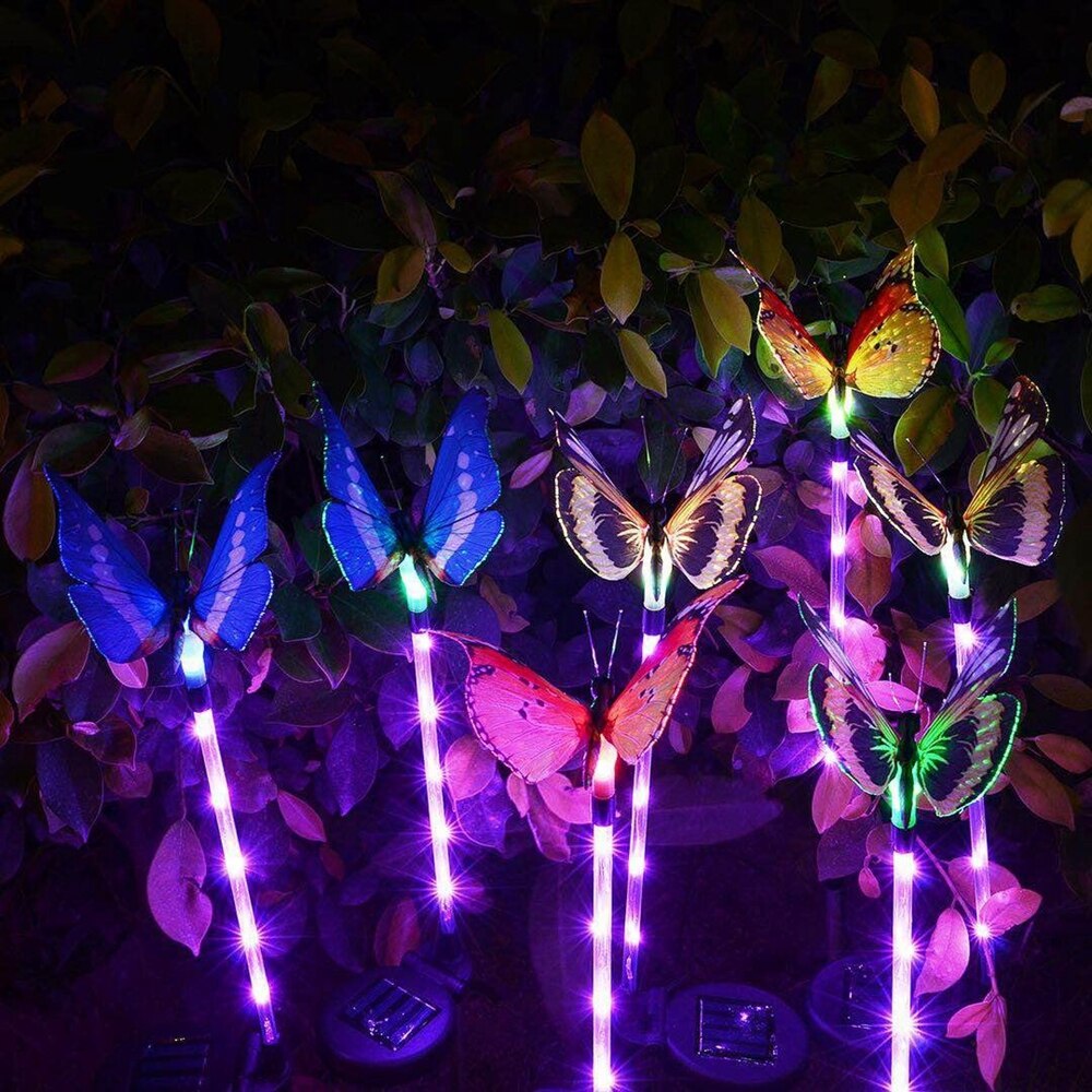 Solar Butterfly Lights Outdoor Decor (3pcs)