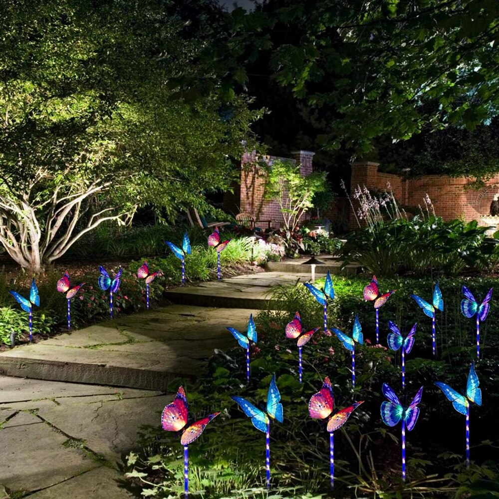 Solar Butterfly Lights Outdoor Decor (3pcs)