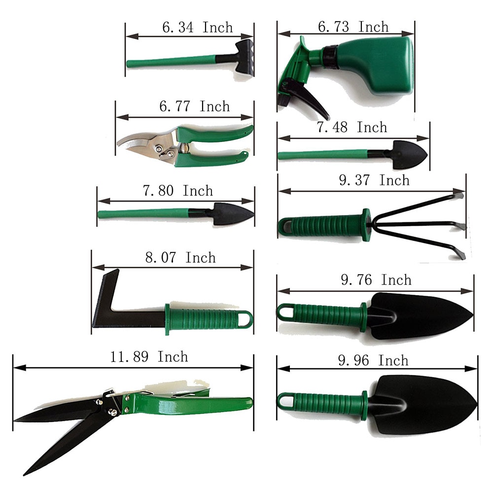 Garden Hand Tool Set (10pcs)