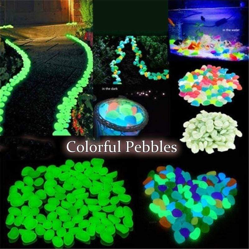 Glow in the Dark Garden Pebbles