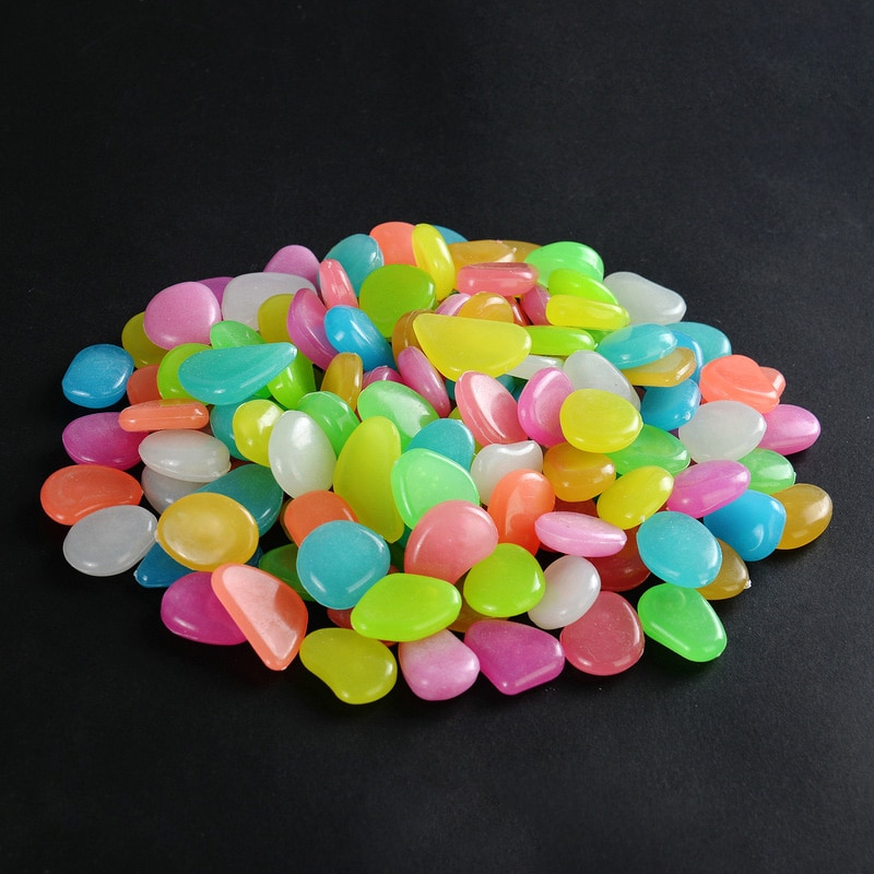 Glow in the Dark Garden Pebbles