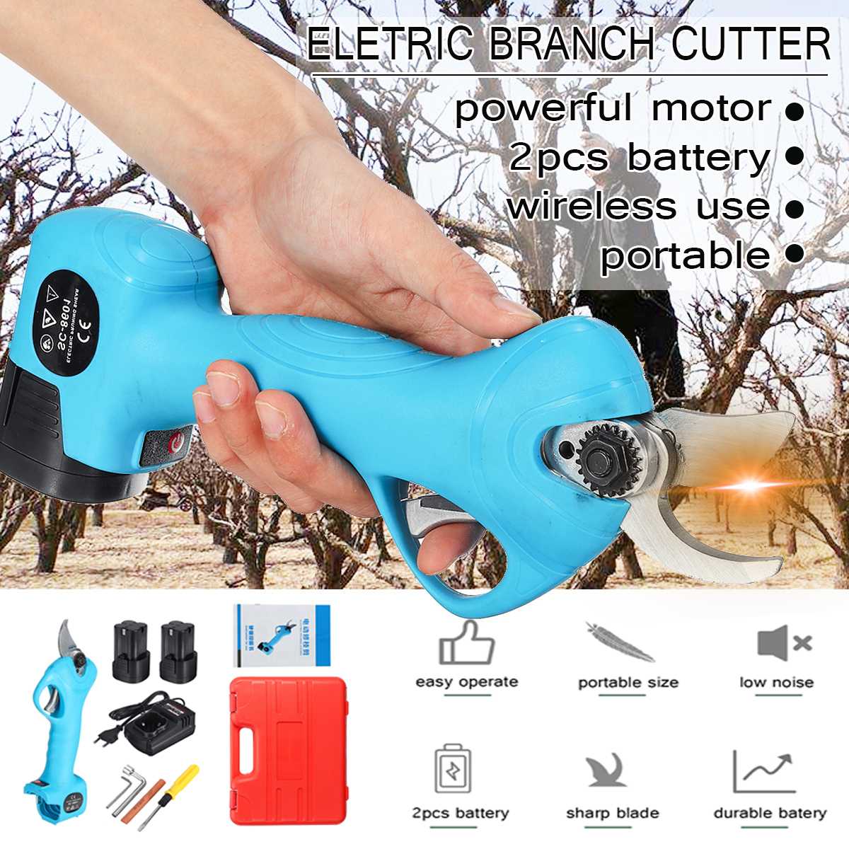 Electric Garden Shears Cordless Cutter