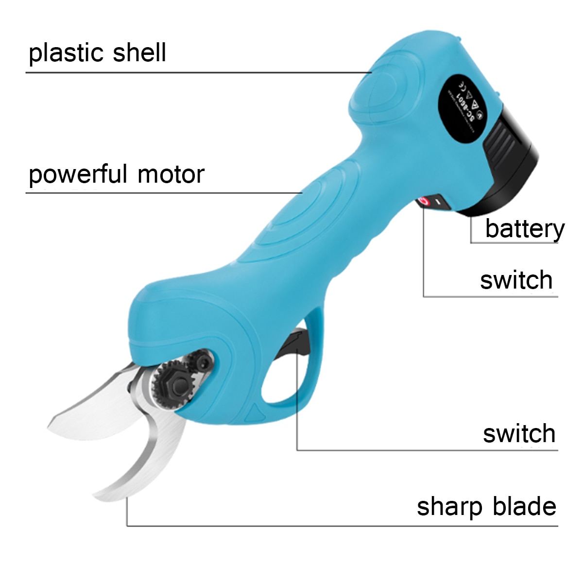 Electric Garden Shears Cordless Cutter