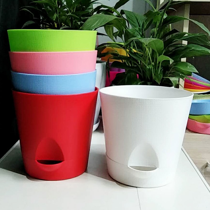 Indoor Plant Pot Self-Watering Pot