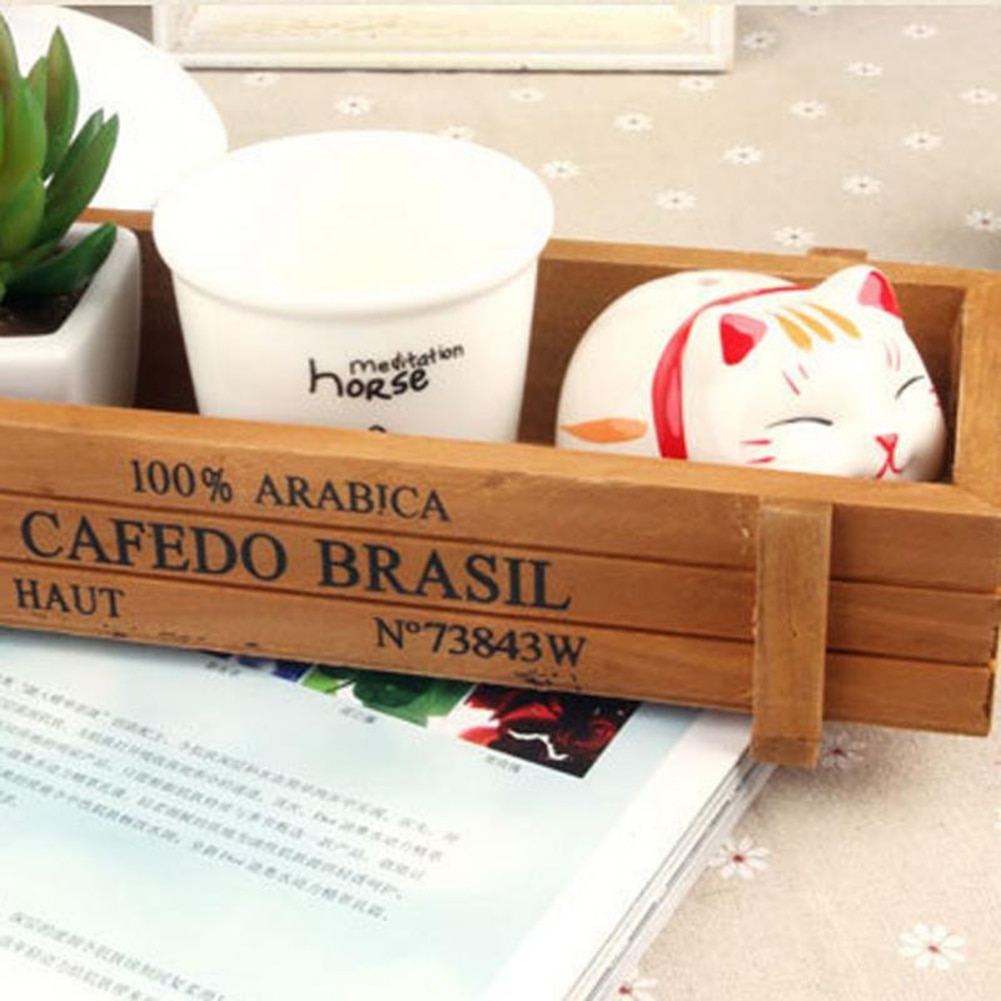 Wooden Planter Succulent Box