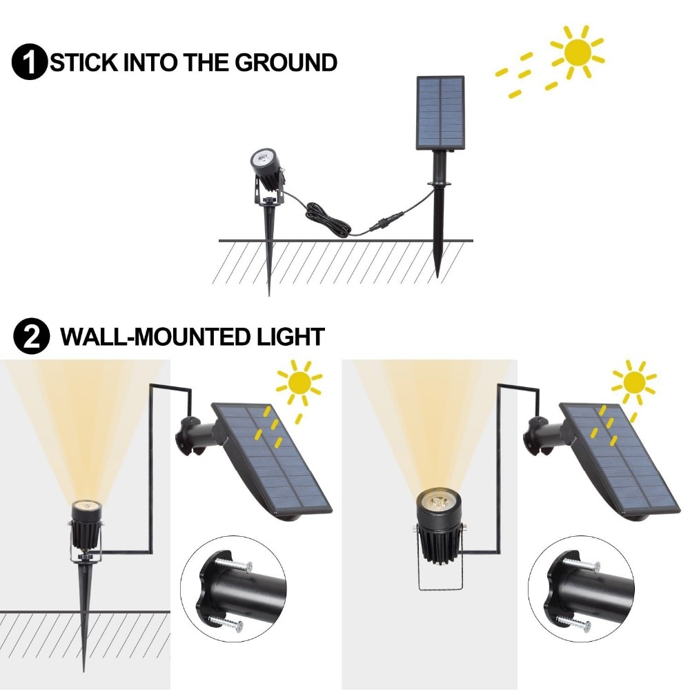 Outdoor Solar Spot Light LED Light