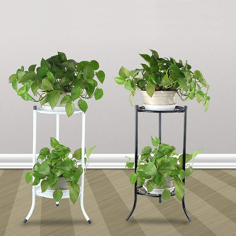 Flower Pot Stand Two-Tier Rack