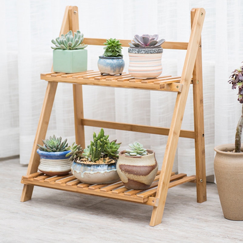 Plant Stand Wooden Plant Rack